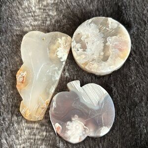 Flower Agate crystal bundle